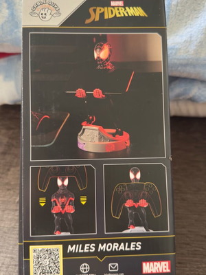 Spider-Man Miles Morales controller and phone holder sealed