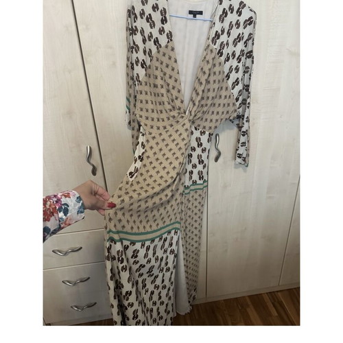 Massimo Dutti dress like new, beige, sizes M and L