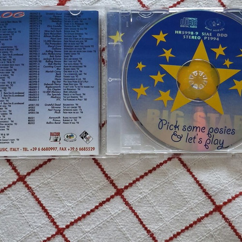 Big Star Pick Some Posies And Let's Play CD like new, rock
