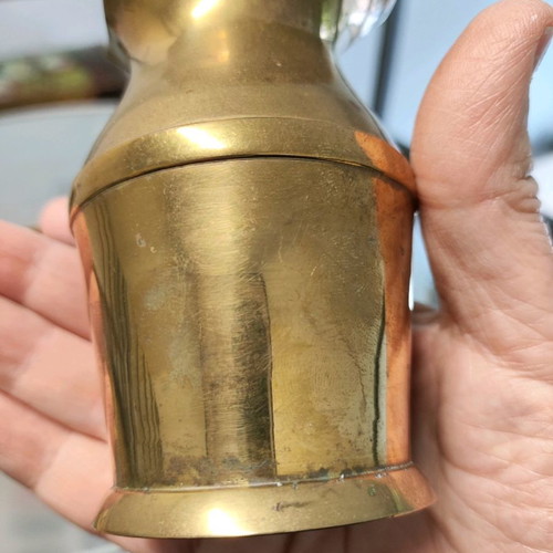 Brass decorative items used, pack of 4 pieces