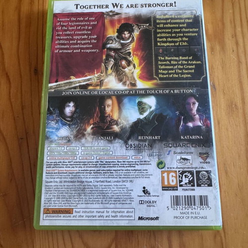 Dungeon Siege 3 Xbox 360 game