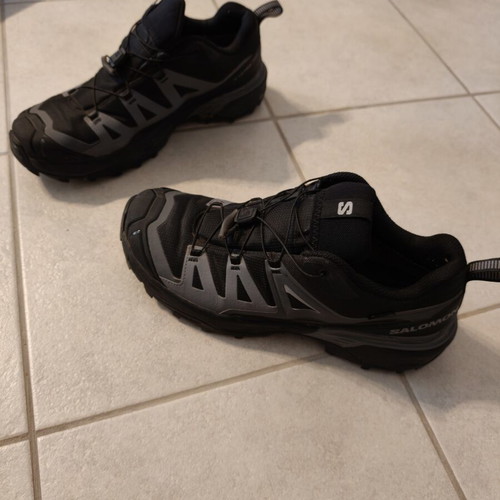 Salomon X Ultra 360 Low GTX shoes, black and grey, size 44