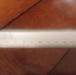 Scale ruler like new, six scales for civil engineering office