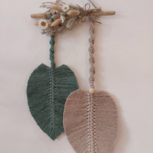 Handmade macrame wall hanging new