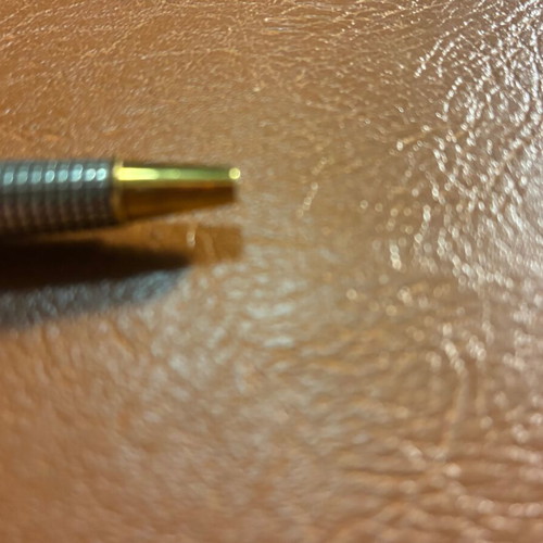 Parker 75 Ciselé pen used with grid pattern