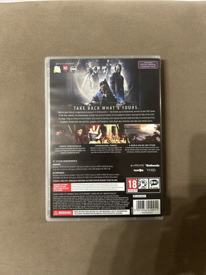 Dishonored 2 PC game used, missing codes