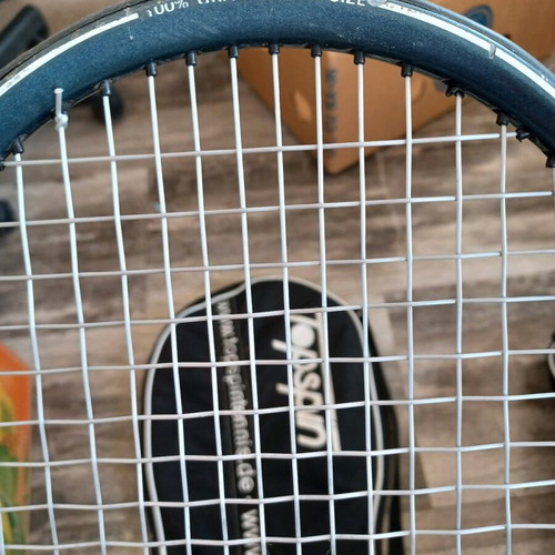 Rex Professional Tennis Racket with Case used, 100% graphite