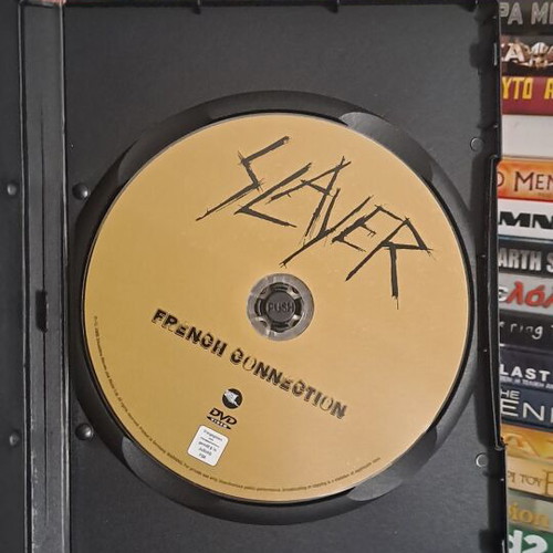 Slayer French Connection DVD like new, authentic collectible