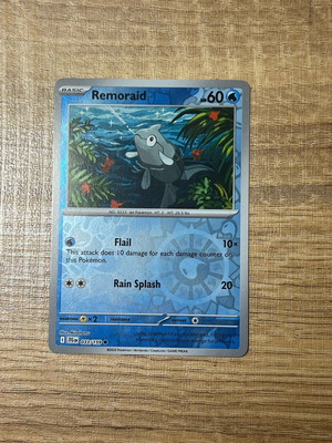 Κάρτα Remoraid reverse holo Pokemon Journey Together σαν καινούργιο