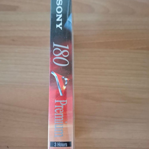 Sony VHS Tape 180 Premium PRO‑X sealed, new, 3 hours