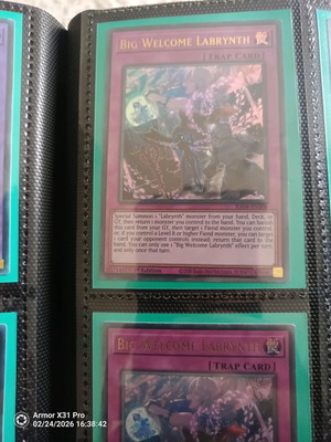 Yu-Gi-Oh Big Welcome Labrynth like new (V.2 - Ultra Rare)