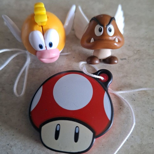 Kinder Super Mario 3 collectible figures new