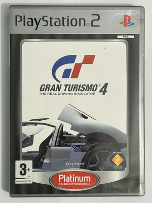 Gran Turismo 4 PlayStation 2 Platinum game