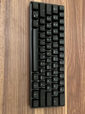 GK61 Mechanical Gaming Keyboard like new with Yellow switches and RGB