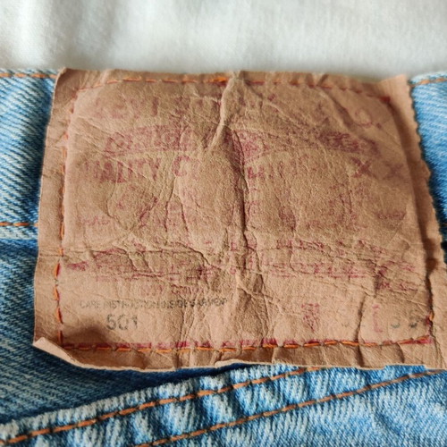 Levi's 501 jeans μέγεθος W32 L35 denim μπλε σαν καινούργιο