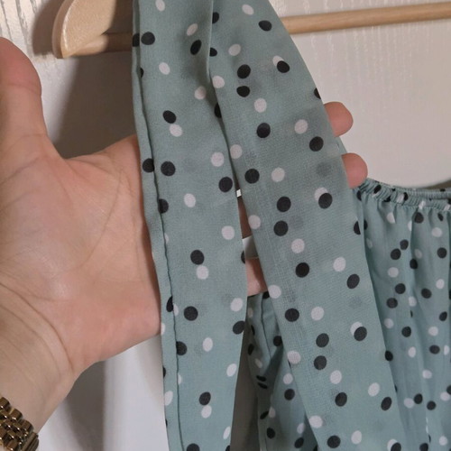 Melissa mini polka dot dress like new, size S, multicolor