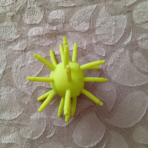 Rubber squeeze toy used
