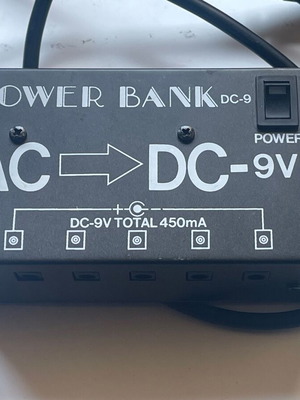 Pedal power supply used, functional in very good condition