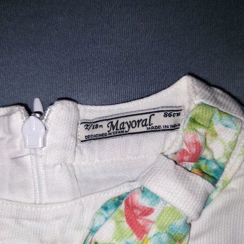 Mayoral baby dress 18 months like new