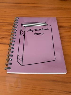 My Workout Diary notebook like new