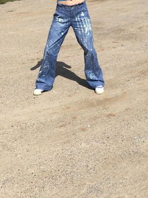Jean pants denim unused, like new condition, size Medium