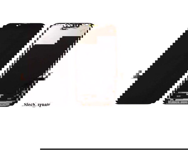 Οθόνη Soft OLED και Μηχανισμός Αφής για iPhone 13 Pro Max Black