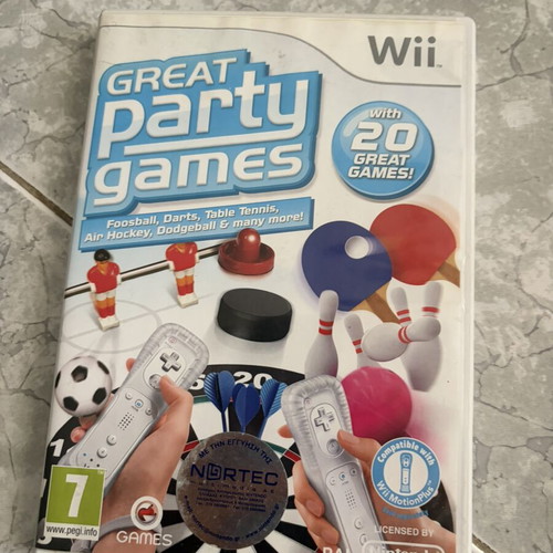 Wii Great Party Games sports game