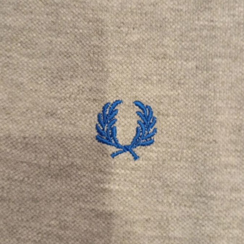 Fred Perry Polo Shirt like new, size M, gray and blue