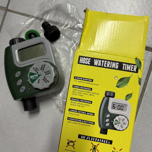 Digital Garden Hose Watering Timer new, automatic irrigation