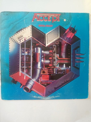 Accept Metal Heart vinyl record used, rock