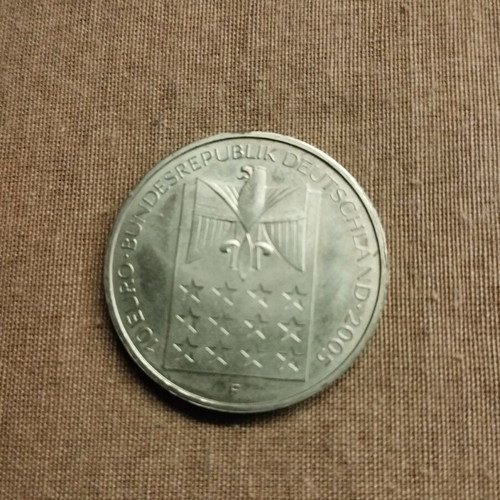 Collectible silver coin 10€ Germany 2005 like new