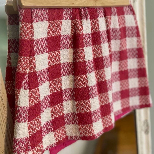 Zara mini checkered skirt for girls 11-12 years, like new