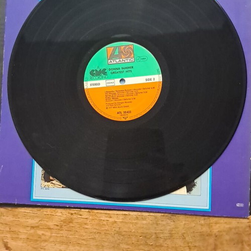 Donna Summer Greatest Hits vinyl record used