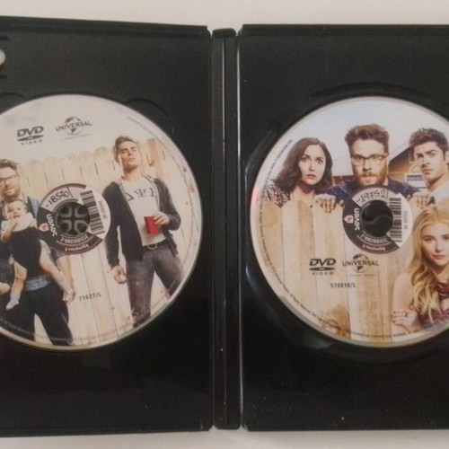 COMEDY MOVIES DVD PACKAGE UNBEARABLE NEIGHBORS 1 & 2 Zac Efron Movies BAD NEIGHBOURS