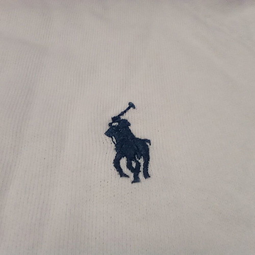 Polo Ralph Lauren Cotton Long Sleeve Shirt Size XL Like New White