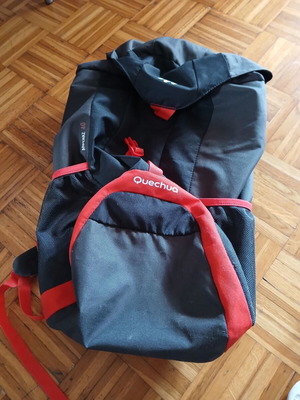 Quechua bag 40-liter capacity new, gray