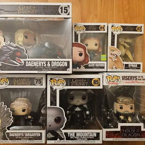 Game of Thrones House of the Dragon Funko Pop figures