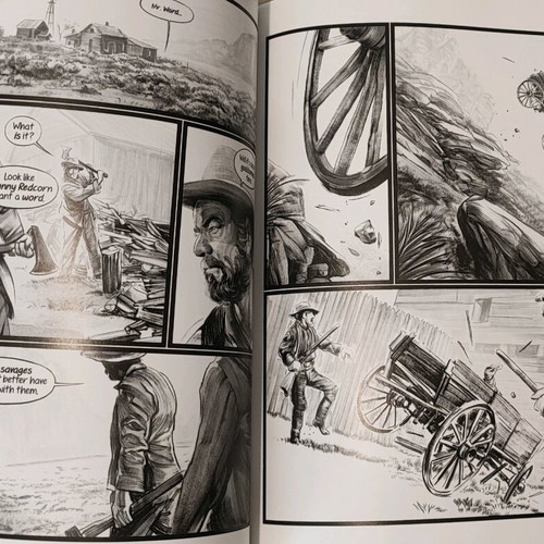 Indeh graphic novel used by Ethan Hawke & Greg Ruth