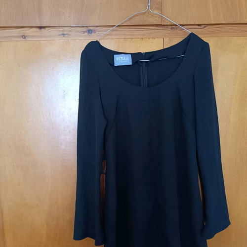 Victoria Kyriakides little black dress size small like new