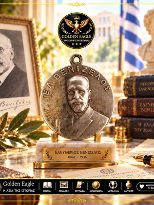 Сребърно медалче Eleftherios Venizelos