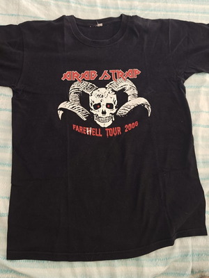 Arab Strap Farewell Tour 2006 μπλούζα μεταχειρισμένη, μέγεθος S, μαύρη