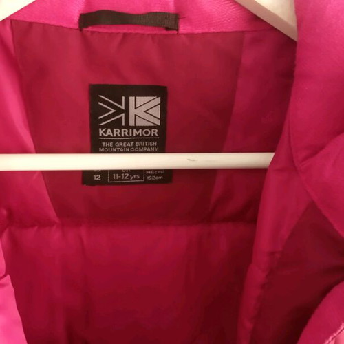 Karrimor kids jacket 11-12 years like new