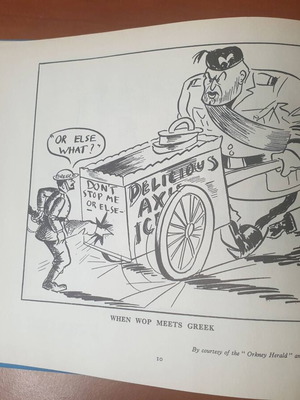 Salute to Greece Anthology of Caricatures on the Greco-Italian War
