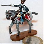  Del Prado Μολυβένια Στρατιωτάκια Battle of Waterloo Anglo-Allied Army Vivian's 10th Light Dragoon's Hussars Σε εξαιρετική κατάσταση Τιμή 5 ευρώ