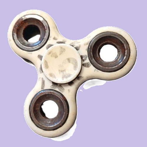 Hand spinner used with some rust on metal parts