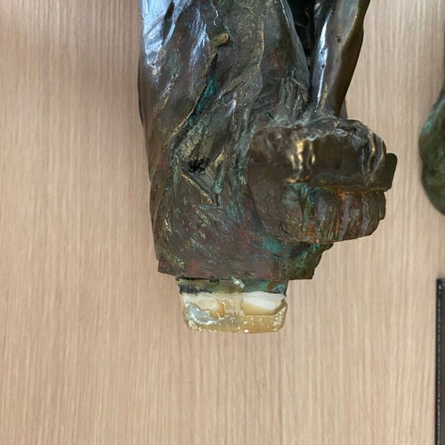 Bronze sculpture PAOR used, design from Spain