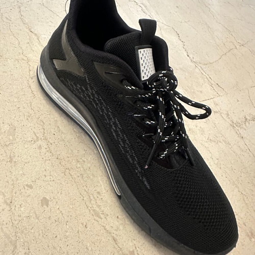 Black Athletic Shoes Size 42 Like New