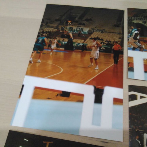 Panathinaikos basketball photos set of 13, authentic, like new