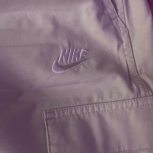 Nike beige jean-style shorts size L like new unisex