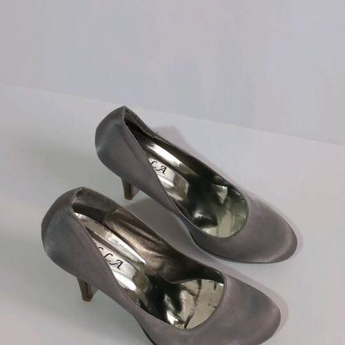 Ella women's shoes like new, gray silver size 41